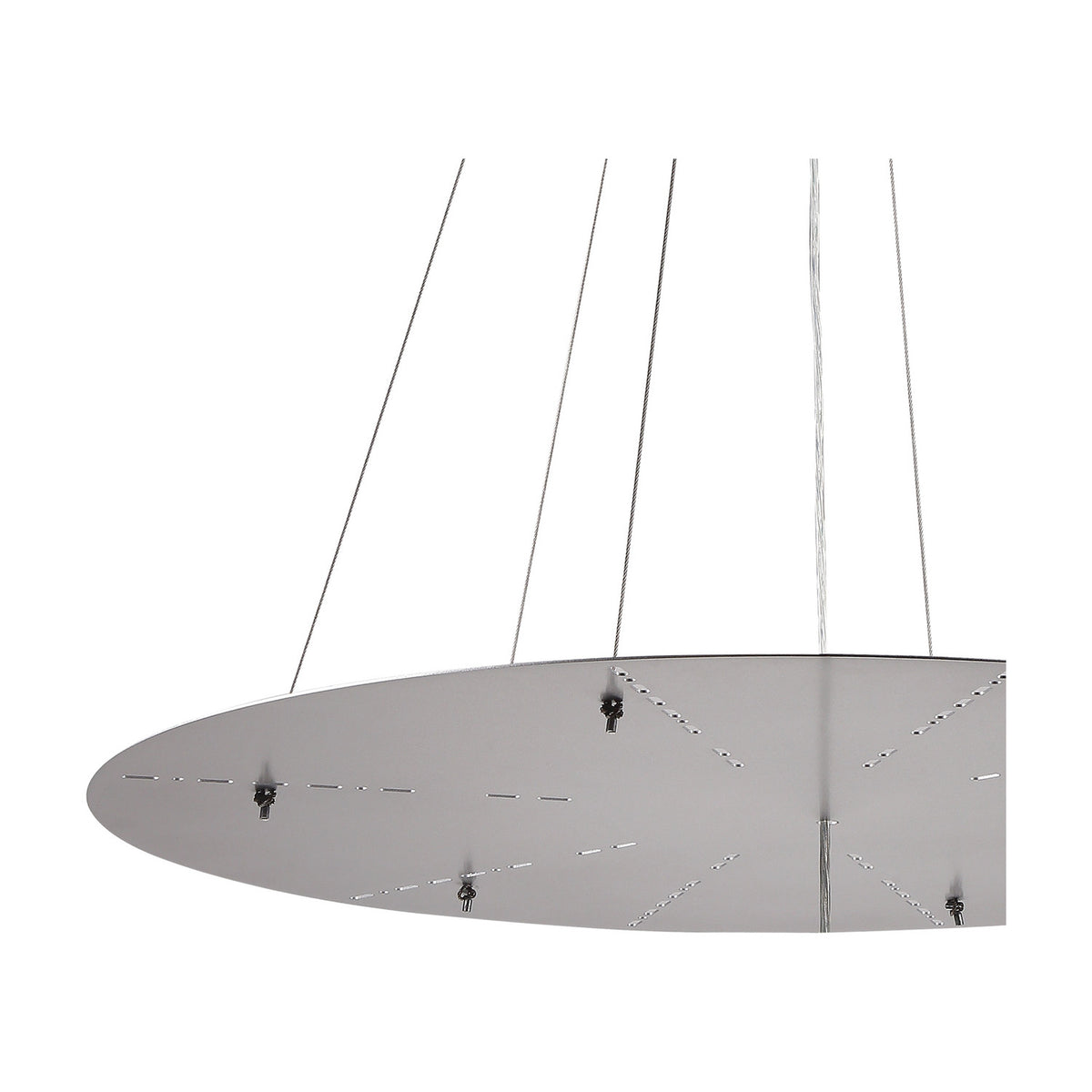 Lowan Suspension Kit 74cm Dia - Polished Chrome