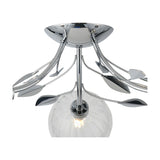 Elm 3 Light G9 Ceiling Light 52.5cm - Polished Chrome