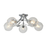 Elm 5 Light G9 Ceiling Light 52.5cm - Polished Chrome