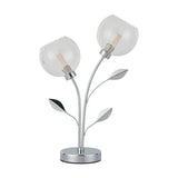 Elm 2 Light G9 Table Lamp 12cm Long - Polished Chrome