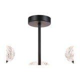 Aria 3 Light G9 Pendant Light 47cm - Satin Black