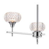 Aria 3 Light G9 Pendant Light 47cm - Polished Chrome