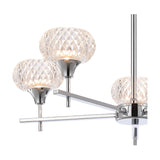 Aria 5 Light G9 Pendant Light 54cm - Polished Chrome