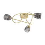 Connie 3 Light G9 Ceiling Light 48cm - Satin Brass