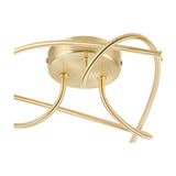Connie 3 Light G9 Ceiling Light 48cm - Satin Brass