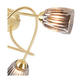 Connie 3 Light G9 Ceiling Light 48cm - Satin Brass