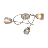 Connie 3 Light G9 Ceiling Light 48cm - Satin Nickel