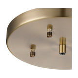 Hayes Round No-Hole Ceiling Rose 23cm - Antique Brass