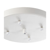 Hayes Round No-Hole Ceiling Rose 23cm - White