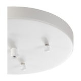 Hayes Round No-Hole Ceiling Rose 23cm - White