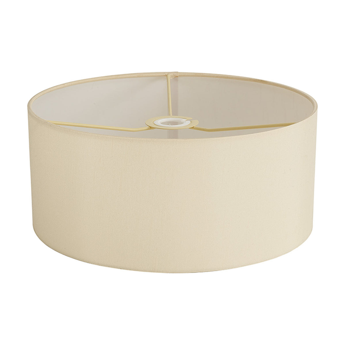 Serena Lamp Shade 35cm Terylene with Cotton - Ivory Pearl