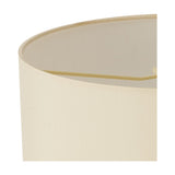 Serena Lamp Shade 35cm Terylene with Cotton - Ivory Pearl