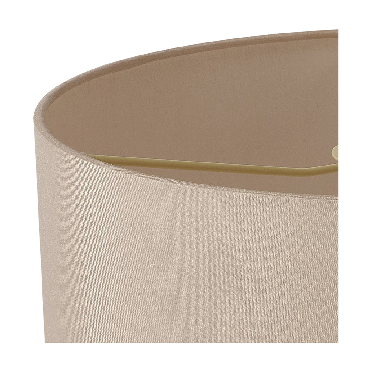 Serena Lamp Shade 35cm Terylene with Cotton - Nude Beige