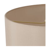 Serena Lamp Shade 35cm Terylene with Cotton - Nude Beige