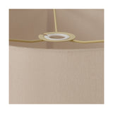 Serena Lamp Shade 35cm Terylene with Cotton - Nude Beige