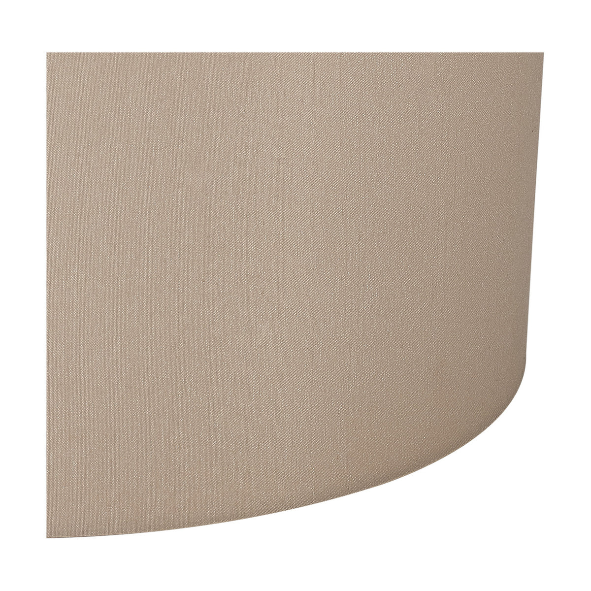 Serena Lamp Shade 35cm Terylene with Cotton - Nude Beige