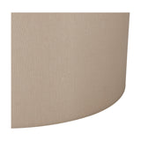 Serena Lamp Shade 35cm Terylene with Cotton - Nude Beige
