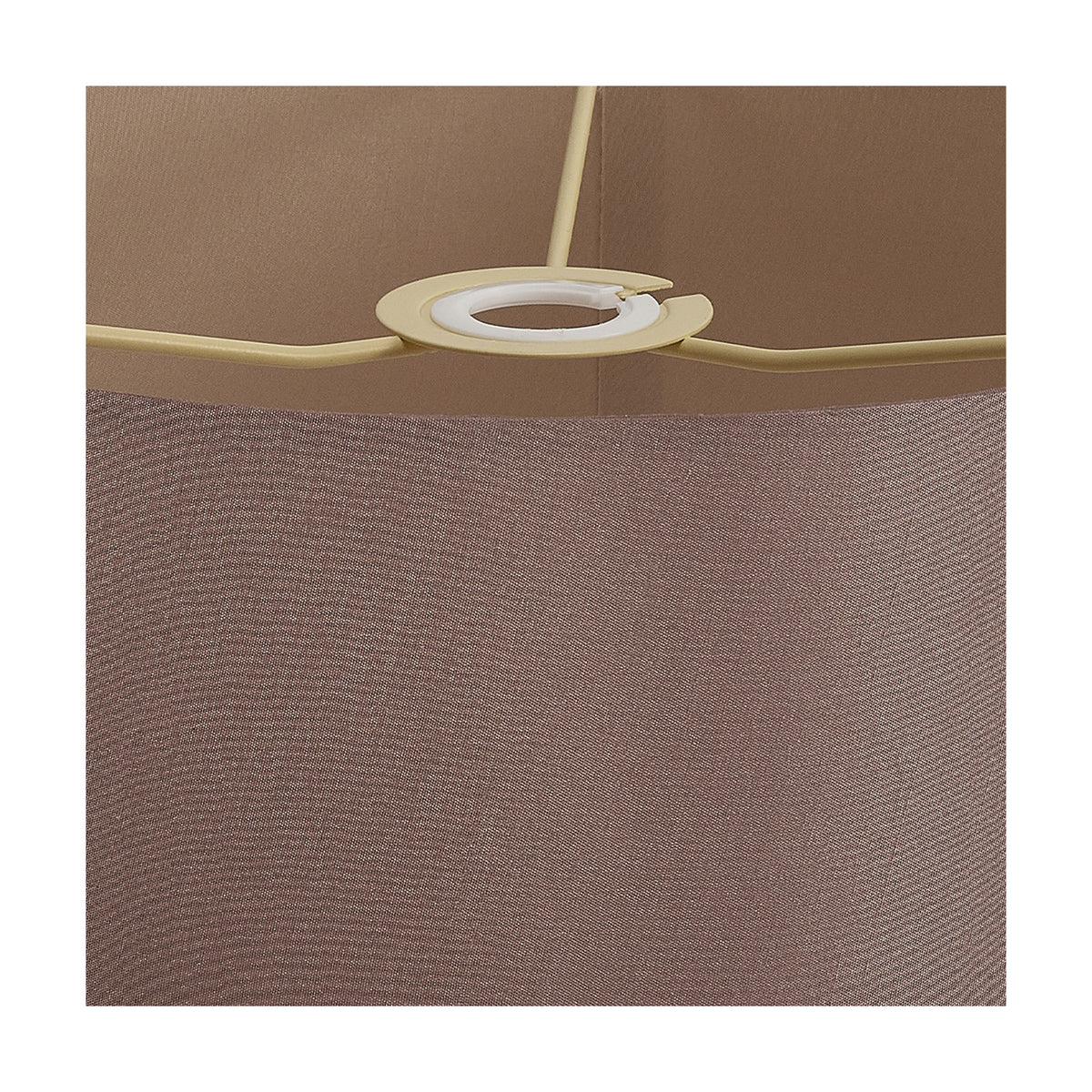 Serena Lamp Shade 35cm Terylene with Cotton - Taupe