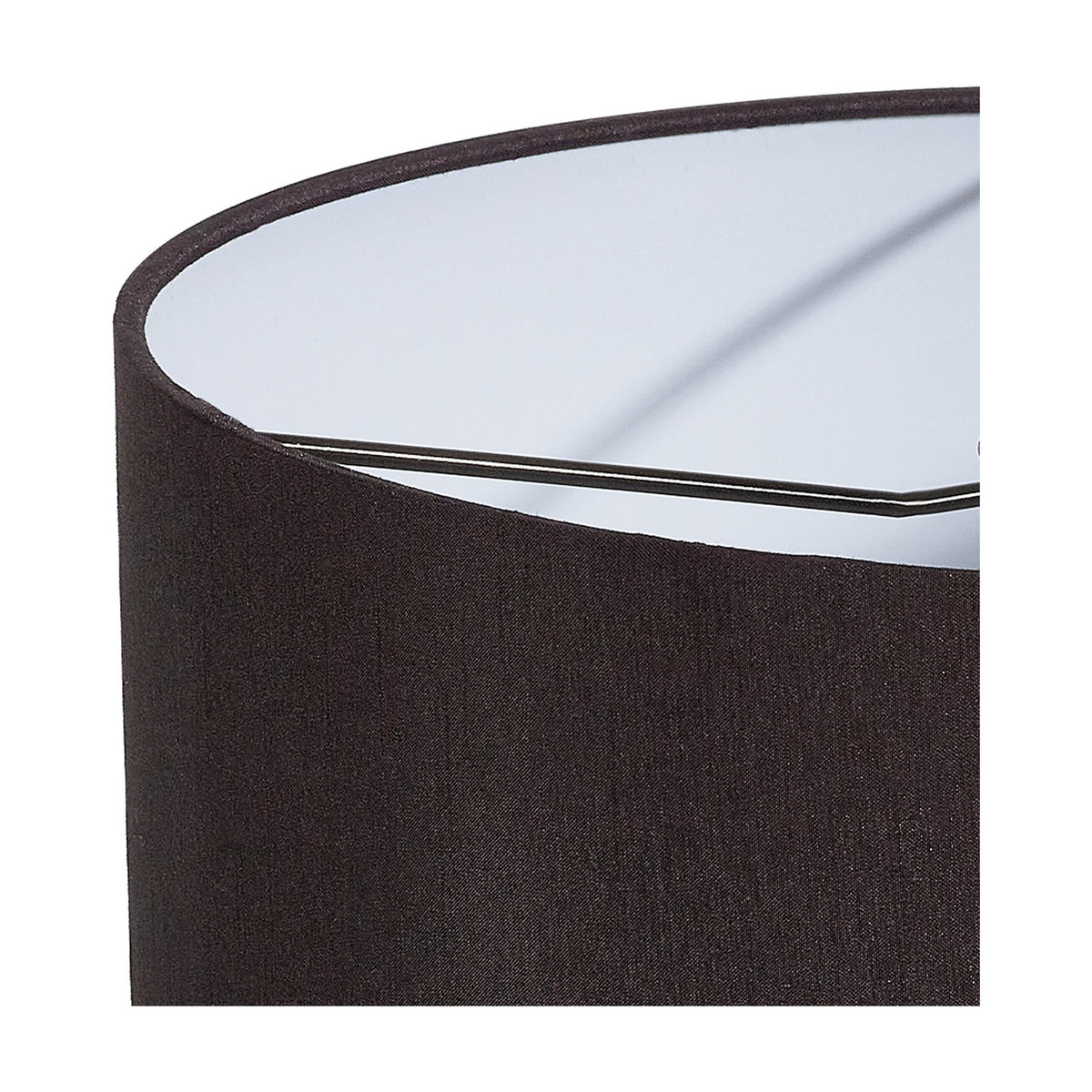 Serena Lamp Shade 35cm Terylene with Cotton - Black