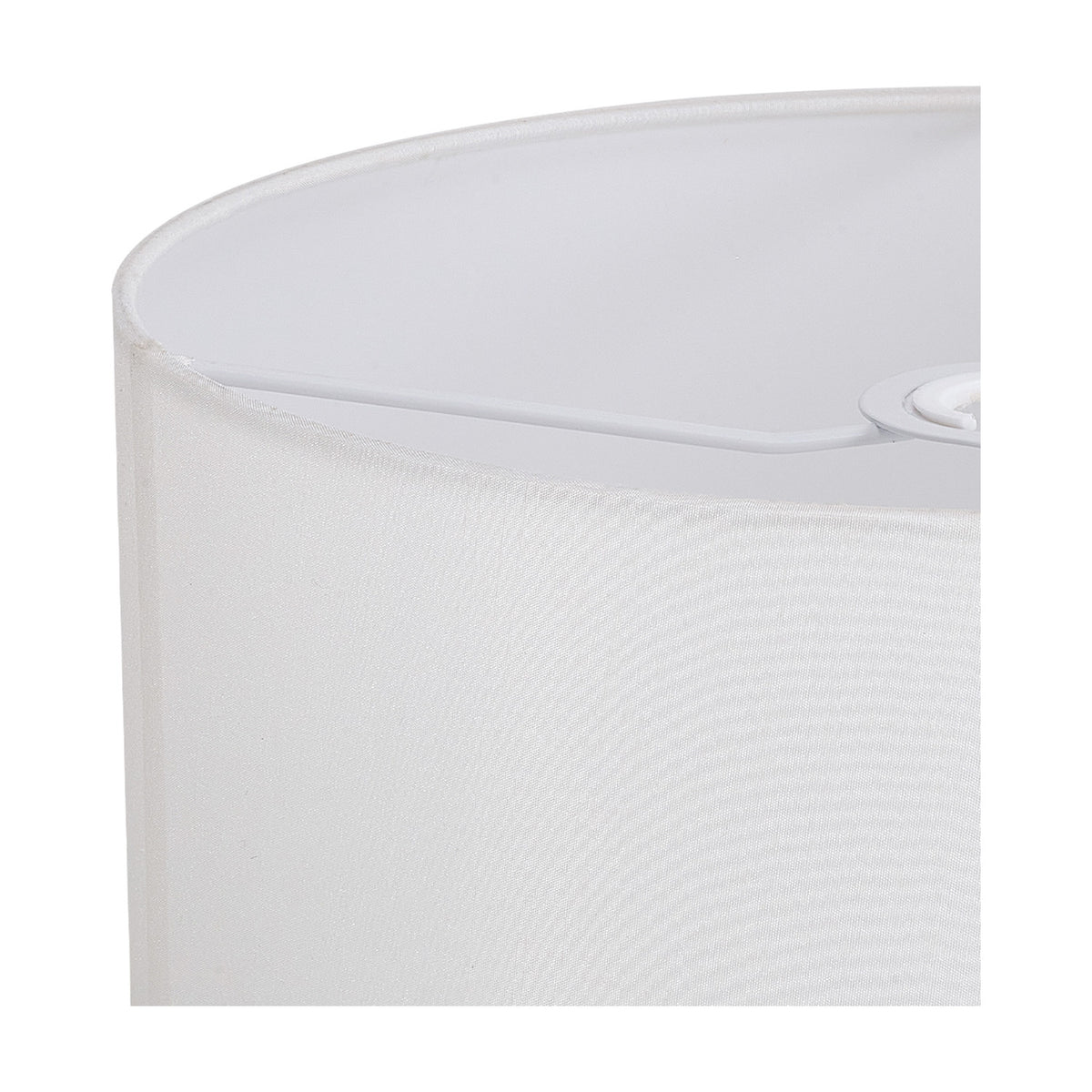 Serena Lamp Shade 35cm Terylene with Cotton - White