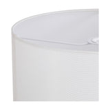 Serena Lamp Shade 35cm Terylene with Cotton - White