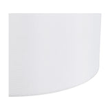 Serena Lamp Shade 35cm Terylene with Cotton - White