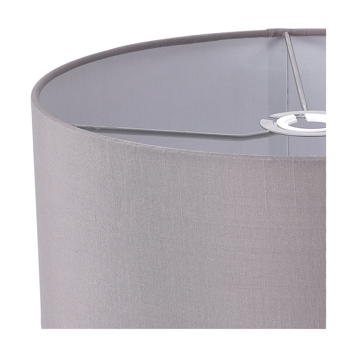 Serena Lamp Shade 35cm Terylene with Cotton - Grey