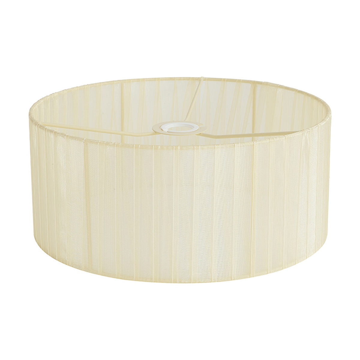 Serena Lamp Shade 35cm Organza Fabric - Cream