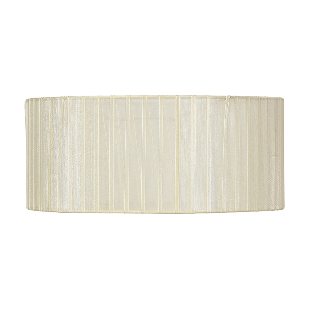 Serena Lamp Shade 35cm Organza Fabric - Cream