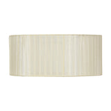 Serena Lamp Shade 35cm Organza Fabric - Cream