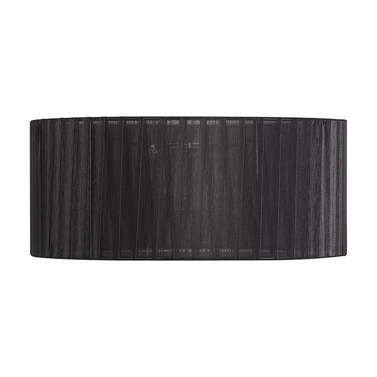 Serena Lamp Shade 35cm Organza Fabric - Black
