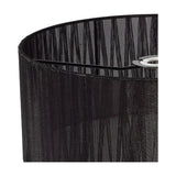 Serena Lamp Shade 35cm Organza Fabric - Black