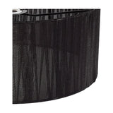 Serena Lamp Shade 35cm Organza Fabric - Black