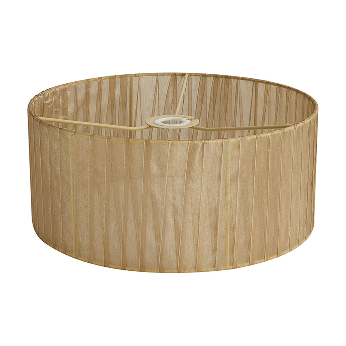 Serena Lamp Shade 35cm Organza Fabric - Soft Bronze