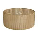 Serena Lamp Shade 35cm Organza Fabric - Soft Bronze
