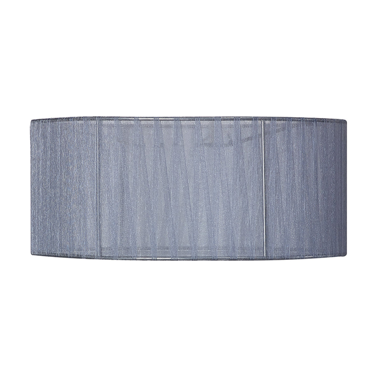 Serena Lamp Shade 35cm Organza Fabric - Grey