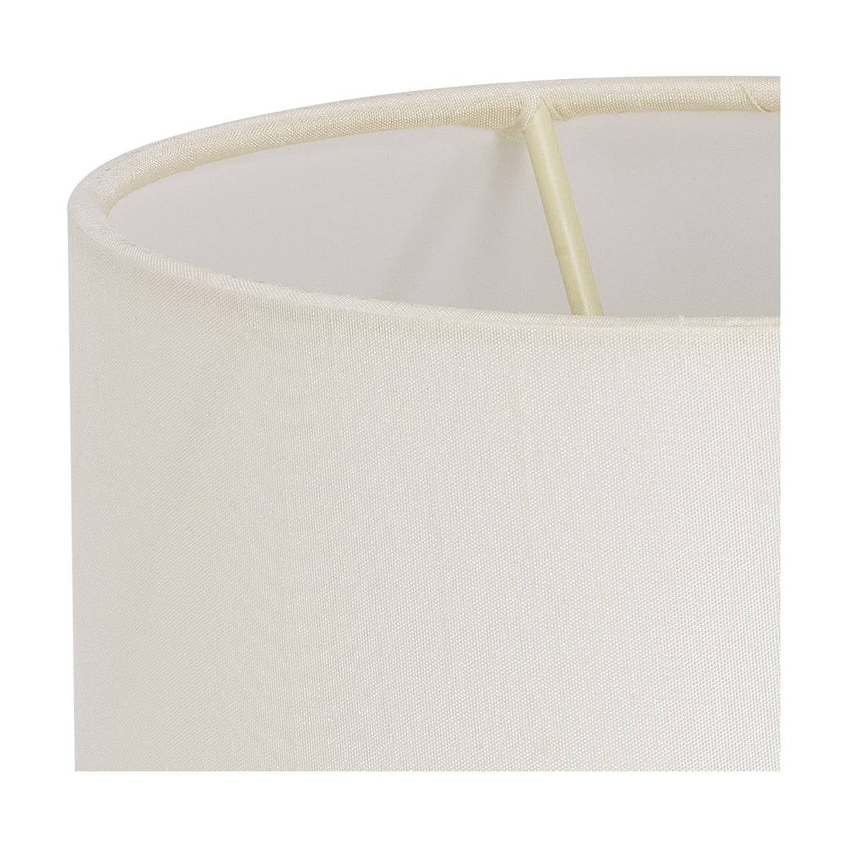Serena Lamp Shade 16cm Terylene with Cotton - Ivory Pearl