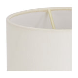 Serena Lamp Shade 16cm Terylene with Cotton - Ivory Pearl