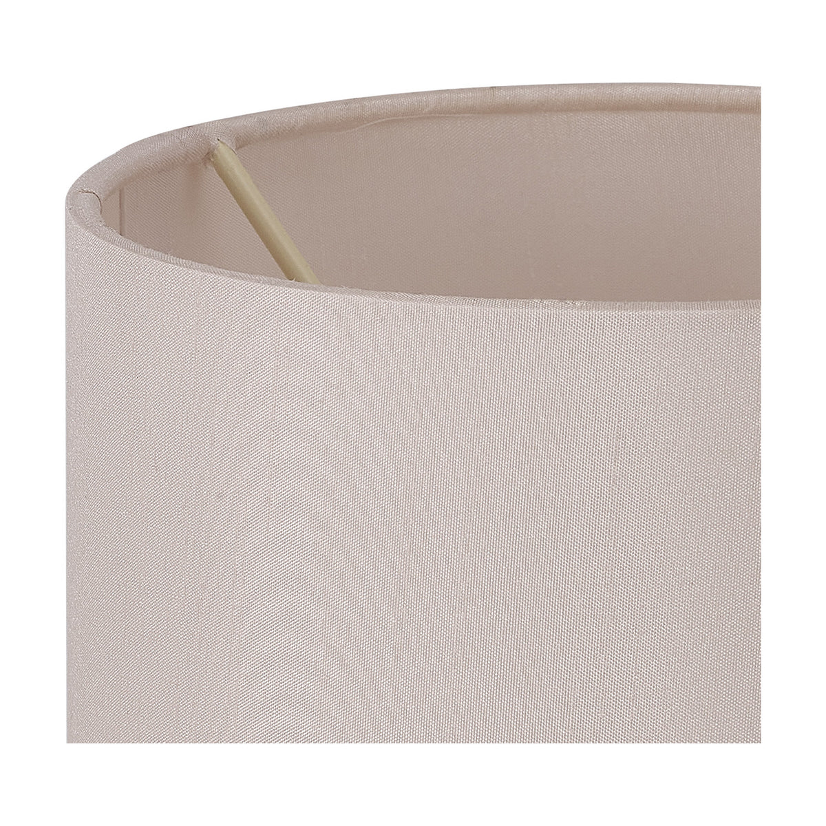 Serena Lamp Shade 16cm Terylene with Cotton - Nude Beige