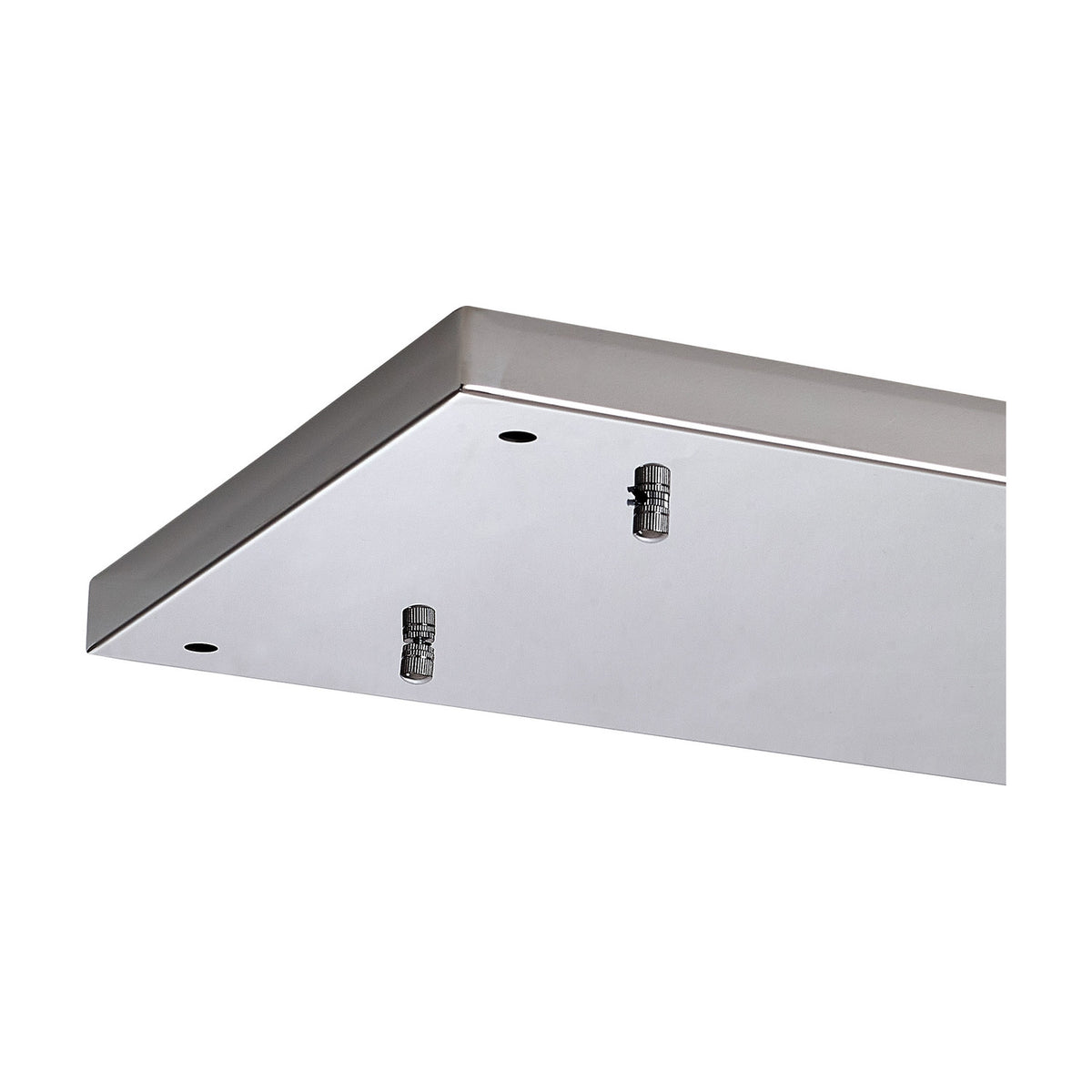 Hayes Linear Ceiling Rose 55cm Long - Polished Chrome