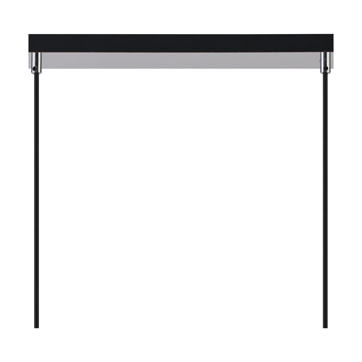 Carrie 4 Light Linear Pendant Light 1.2m Drop - Polished Chrome