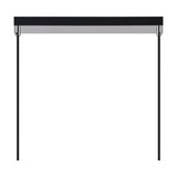 Carrie 4 Light Linear Pendant Light 1.2m Drop - Polished Chrome