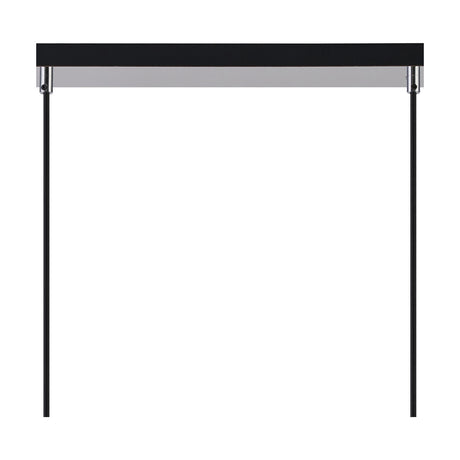 Carrie 4 Light Linear Pendant Light 1.2m Drop - Polished Chrome