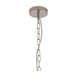 Cosette 4 Light Semi Flush Ceiling Light 40cm - Polished Nickel