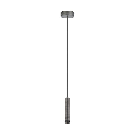 Wick G9 Pendant Light 80mm Dia 1.7m Drop - Aged Pewter