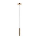 Wick G9 Pendant Light 80mm Dia 1.7m Drop - French Gold