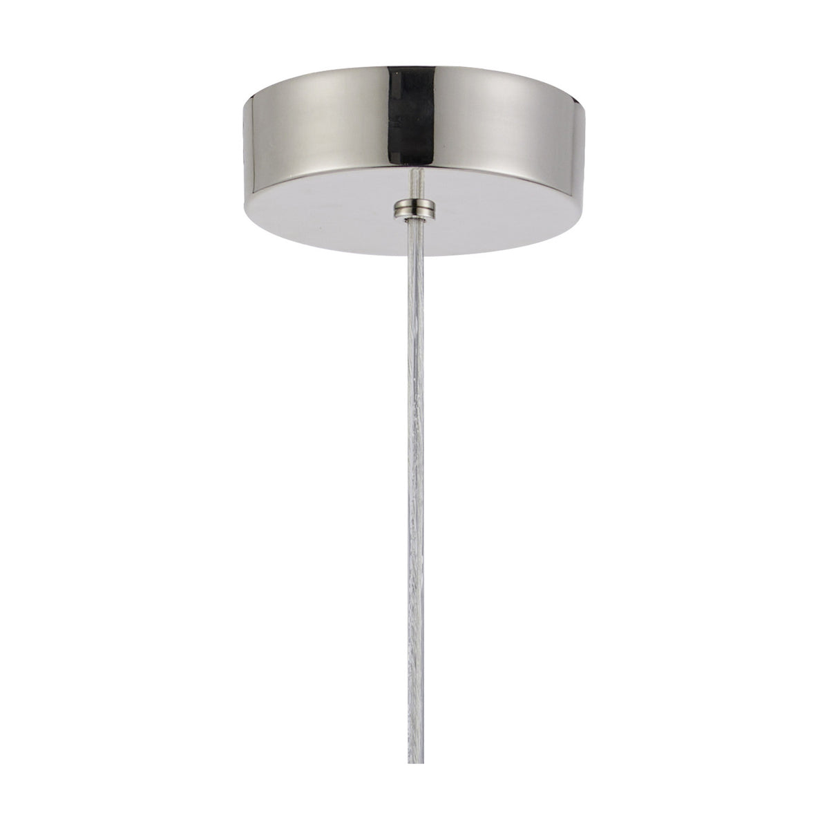 Wick G9 Pendant Light 80mm Dia - Polished Nickel