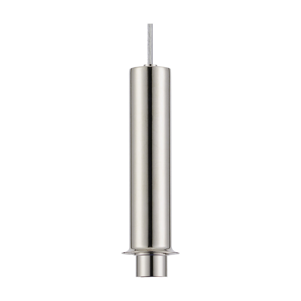 Wick G9 Pendant Light 80mm Dia - Polished Nickel