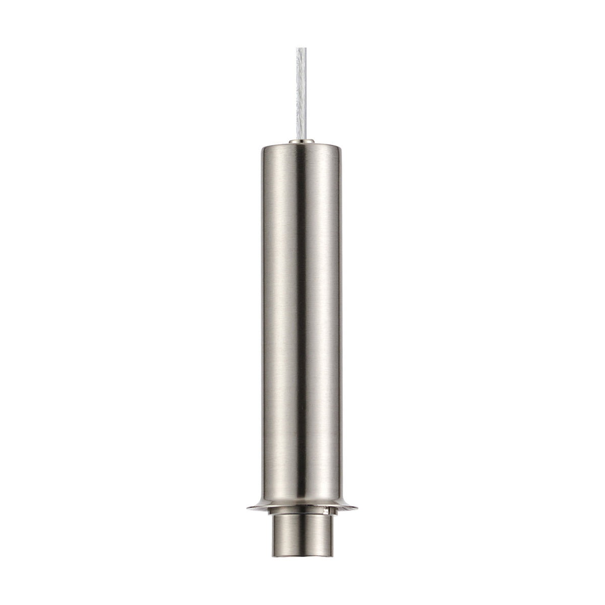 Wick G9 Pendant Light 80mm Dia 1.7m Drop - Satin Nickel