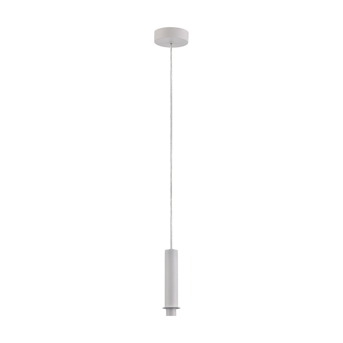 Wick G9 Pendant Light 80mm Dia 1.7m Drop - Satin White